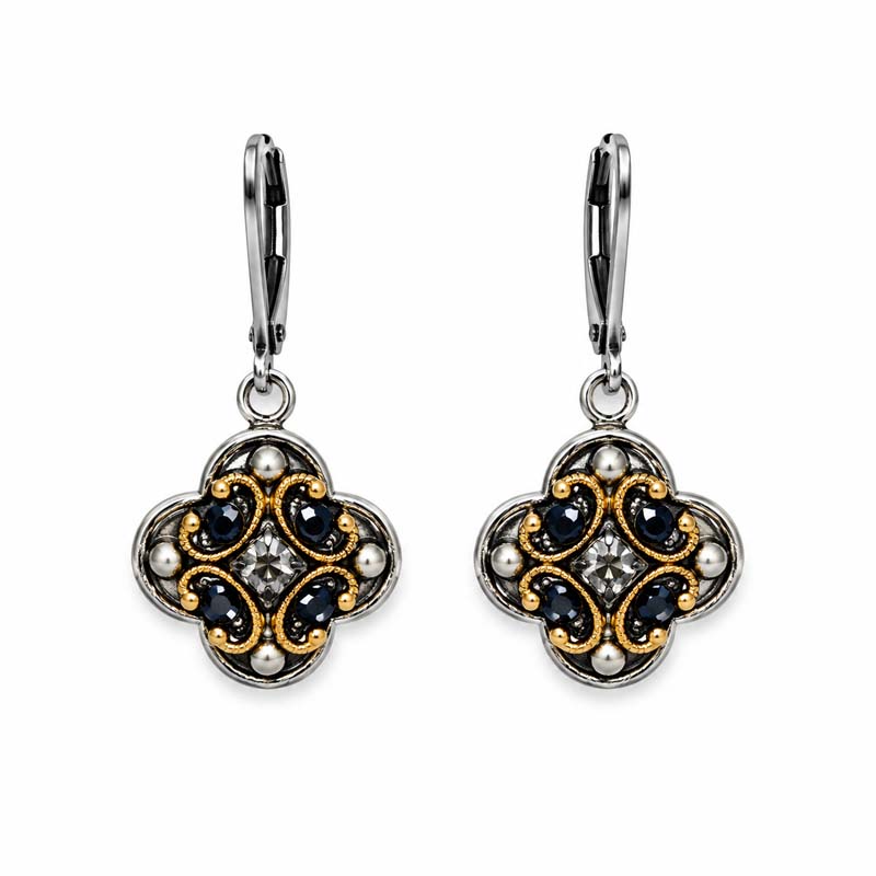 Metallika Clover Earrings