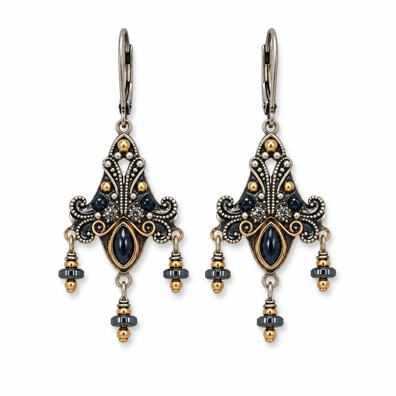 Metallika Trio Earrings