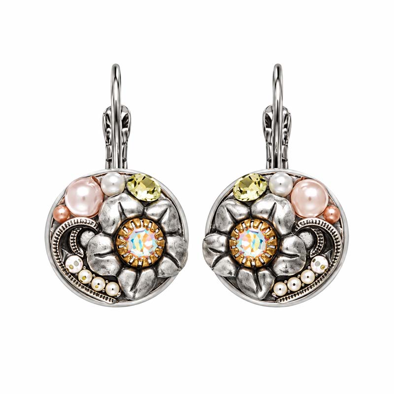 Silverlining Small Circle Earrings III