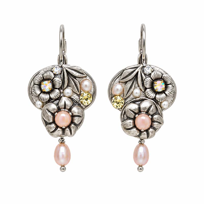 Silverlining Wide Oval Earrings