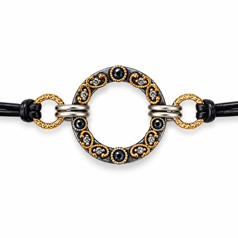 Metallika Open Circle Bracelet