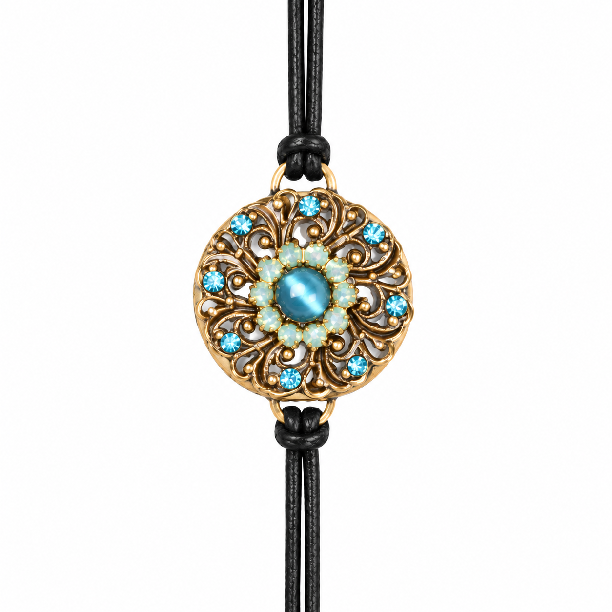 Aqua Bloom Bracelet